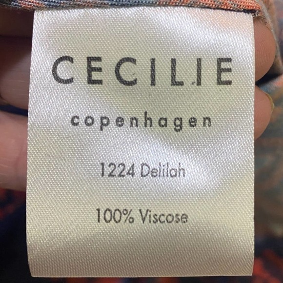 Cecilie Copenhagen Delilah Midi Dress Size Small - Picture 10 of 12